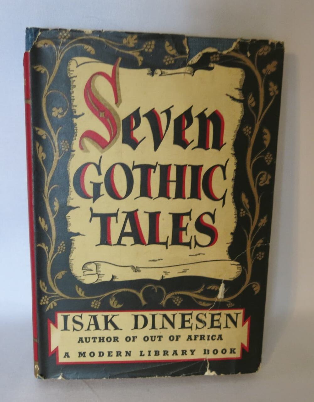 SEVEN GOTHIC TALES Isak Dinesen 1934 Hardcover Dust Jacket Modern Library Witch